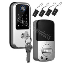 Load image into Gallery viewer, Tuya Biometric Fingerprint Smart Door Lock Password Electronic Digital Lock
