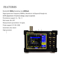 Load image into Gallery viewer, ZEEWEII DSO154Pro 2.4inch Screen Digital Oscilloscope 1MHz&amp;amp
