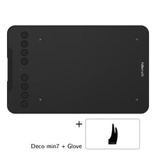 Load image into Gallery viewer, XPPen Deco01 Mini 7*4.3 inch Graphics Tablet Deco Mini7 Digital Drawing Tablet 8 Express Keys Support Tilt Android Mac Windows
