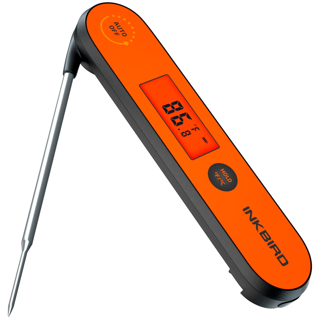 Combo Sales! Digital BBQ Thermometer IHT-1P Kitchen Utensil Tools Waterproof Rechargeable  with Backlight & amp; Calibration