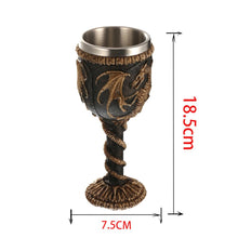 Load image into Gallery viewer, Viking Wood Style Beer Mug Simulation Wooden Barrel Beer Cup Double Wall Drinking Mug Metal Insulated 1PCS Bar Drinking кружка
