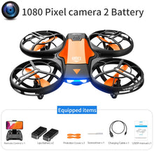 Load image into Gallery viewer, V8 New Mini Drone 4K 1080P HD Camera WiFi Fpv Air Pressure Height Maintain  Foldable Quadcopter RC Dron Toy Gift
