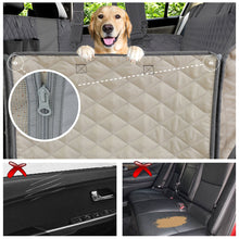 Load image into Gallery viewer, PETRAVEL Dog Car Seat Cover Waterproof Pet Travel Dog Carrier Hammock Car Rear Back Seat Protector Mat Safety Carrier For Dogs
