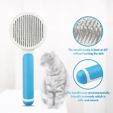 Load image into Gallery viewer, MASBRILL Cat Comb Dog Removes Hairs Soft Brush Comb Cat Hair Cleaner Beauty Products Grooming Massage Brush
