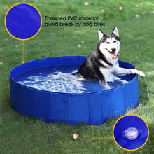 Load image into Gallery viewer, Foldable Dog Pool Pet Bath Swimming Tub Bathtub Outdoor Indoor Collapsible Bathing Pool for Dogs Cats Kids Pool
