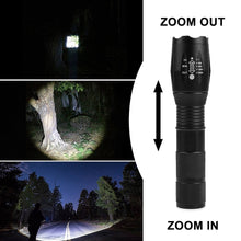 Load image into Gallery viewer, LED Bike Bicycle Flashlight Light Q5 3000LM Zoomable Focus Torch Lamp Light Tactical Lantern
