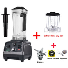 Load image into Gallery viewer, BioloMix 3HP 2200W Heavy Duty Commercial Grade Timer Blender Mixer Juicer Fruit Food Processor Ice Smoothies BPA Free 2L Jar
