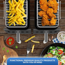 Load image into Gallery viewer, Air Fryer Grilling Rack Kitchen Accessory Airfryer Tool Stainless Steel Baking Tray Roasting Cooking Rack Air Fryers Accessories
