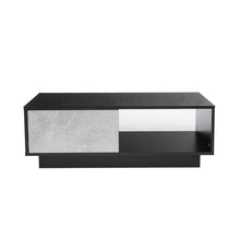Load image into Gallery viewer, High Gloss Coffee Tables RGB LED End Table Nordic Modern Side Table Living Room Drawers Cabinet Storage Organizer Furniture
