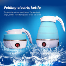 Load image into Gallery viewer, Portable Mini Folding Kettle Foldable Silicone Kettle Adjustable Electric Kettle Camping Accessories for Outdoor Travel Supplies
