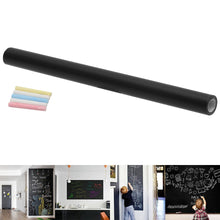 Load image into Gallery viewer, Large Chalkboard Wall Sticker Self-Adhesive Removable Waterproof Chalkboard Paper DIY Kids&#39; Room Decor with Chalk
