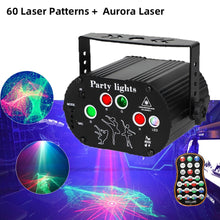 Load image into Gallery viewer, ALIEN RGB Mini DJ Disco Laser Light Projector USB Rechargeable LED UV Sound Strobe Stage Effect Party Lamp
