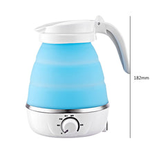Load image into Gallery viewer, Portable Mini Folding Kettle Foldable Silicone Kettle Adjustable Electric Kettle Camping Accessories for Outdoor Travel Supplies
