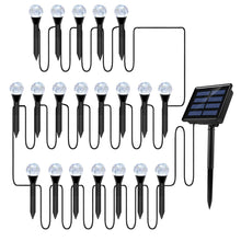 Load image into Gallery viewer, Outdoor Solar Bubbles Lawn Lamp String Set Landscape Decoration IP65 Waterproof Leds Solar-Powered Stake Lights
