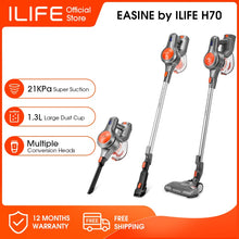 Load image into Gallery viewer, ILIFE H70 Cordless Handheld Vacuum Cleaner, 21000Pa Suction,1.2L Dust Cup, 40 Mins Runtime, LED Illuminate, Removable Battery
