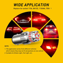 Load image into Gallery viewer, AUXITO 2X P21W BA15S LED 1156 7506 BAY15D 1157 P21/5W LED Bulbs Super Bright Car Lights Red White Brake Lights Reverse Lamp DRL
