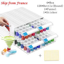 Load image into Gallery viewer, 5d Diamond Painting Accessories Detachable Storage Container 1/2/4 Boxes Drawers For Beads Seed Drills with 35 to 140 Bottles
