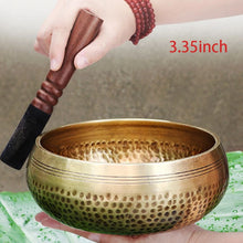 Load image into Gallery viewer, Tibetan Singing Bowl Set for Holistic Healing Meditation Relaxation Yoga Meditation Chanting Bowl Music Therapy Handicraft
