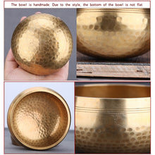 Load image into Gallery viewer, Tibetan Singing Bowl Set for Holistic Healing Meditation Relaxation Yoga Meditation Chanting Bowl Music Therapy Handicraft
