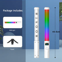 Load image into Gallery viewer, RGB Light Stick Wand With Tripod Stand Party Colorful LED Lamp Fill Light Handheld Flash Speedlight Photography Lighting Video
