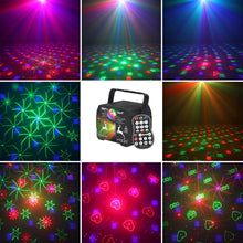 Load image into Gallery viewer, ALIEN RGB Mini DJ Disco Laser Light Projector USB Rechargeable LED UV Sound Strobe Stage Effect Party Lamp
