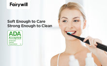 Load image into Gallery viewer, Fairywill Electric Sonic Toothbrush FW-507 USB Charge Rechargeable Adult Waterproof Electronic Tooth 8 Brushes Replacement Heads
