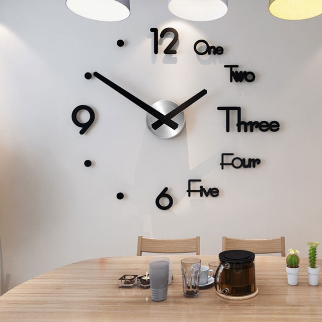 Diy Modern Design Clock - beebee2