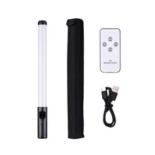 Load image into Gallery viewer, Handheld RGB LED Stick Light Wand 20W Photography Tube Light 3000K-6500K with Multiple Lighting Effects for Party Live Streaming
